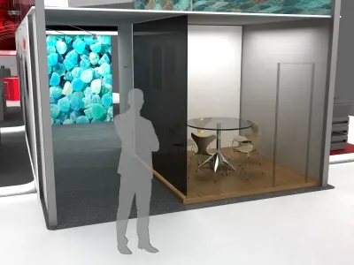 Canon Exhibition Stand 3D model