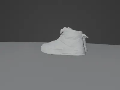 Worn Dirty Sneaker Photoscan 3D model