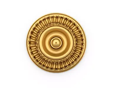 Classic carved decor ornament 514 3D print model