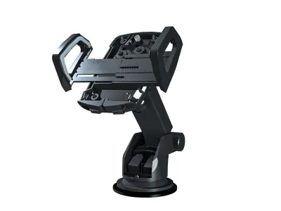 ADJUSTABLE UNIVERSAL CAR PHONE MOUNT 3D model