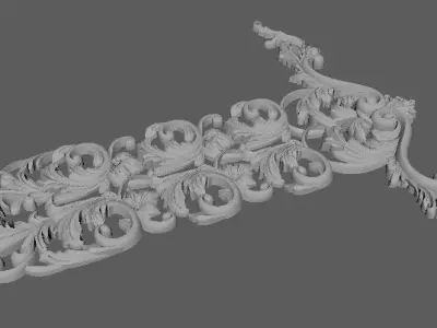 dekor ornament 3D model 12