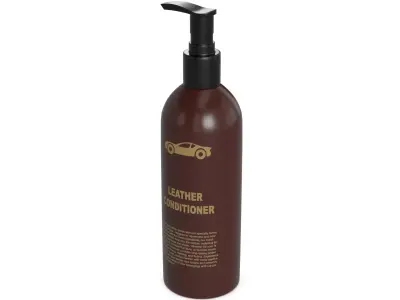 Other car care Leather Conditioner Low-poly 3D model
