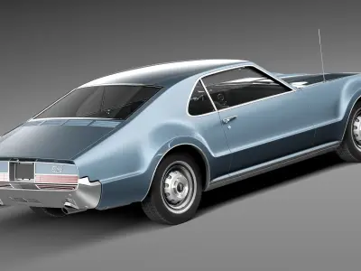 Oldsmobile Tornado 1966 3D model