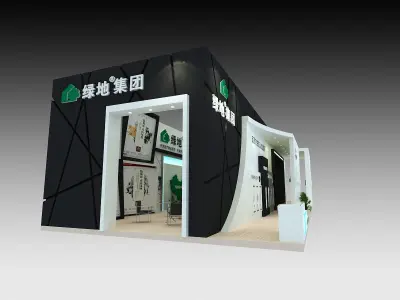 Exhibition - Area - 18X8-3DMAX2009-010 3D model