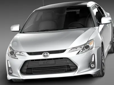 Scion tC - 2014 3D model