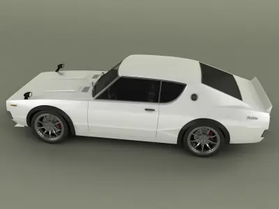 Nissan Skyline GT-R C110 3D model