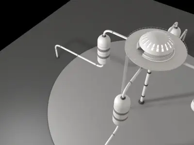 Sci Fi Structure 001 Free 3D model