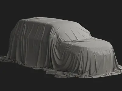 Ordinary Car Cover 07 3D model