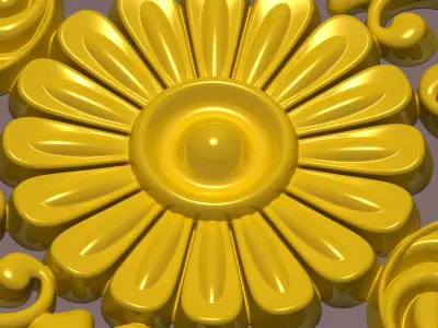 Decorative Frame 3D model