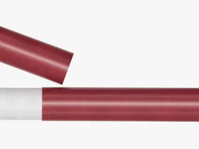 Scroll holder tube 3D model