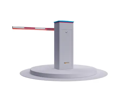 PARKING BARRIER  Low-poly 3D model