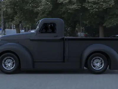 1946 Chevrolet ak 216  3D model