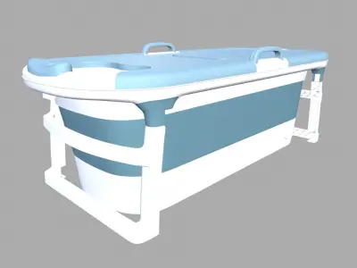 Foldable Bath Tub 3D model