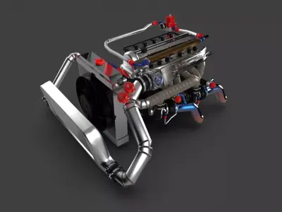 L28 nissan ultimate devil z 3D model