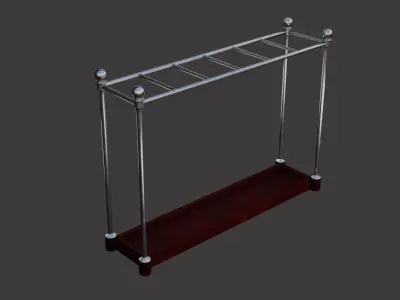  Umbrella stand 3D Model  Low-poly 3D model