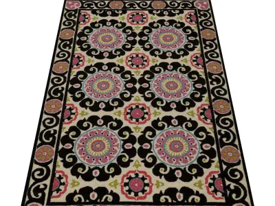 Rug Set 1218 3D model