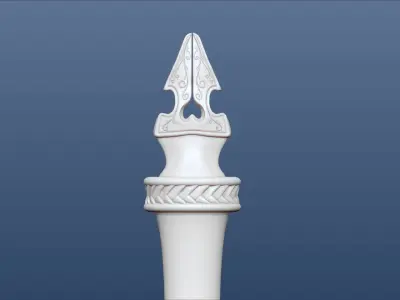 Fantasy Pen Custom Stylus 3d Print 3D print model