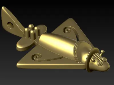 Inca Plane Free 3D print model