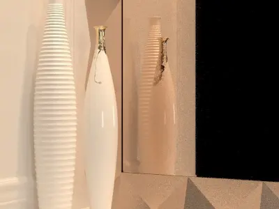 set507 closet with bench 3D model