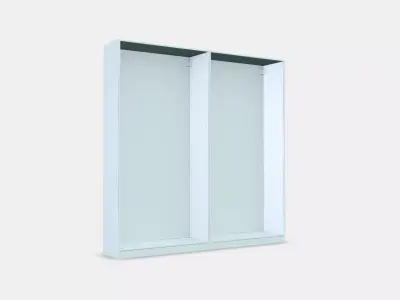 PAX 2 wardrobe frames 12 Low-poly 3D model