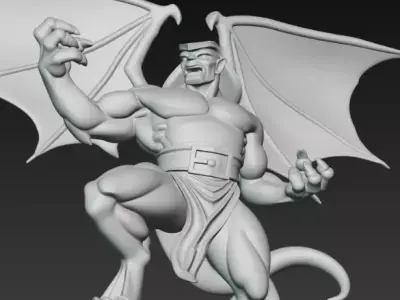 Gargoyles - Goliath 3D print model
