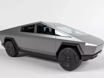 tesla Cybertruck 3D model