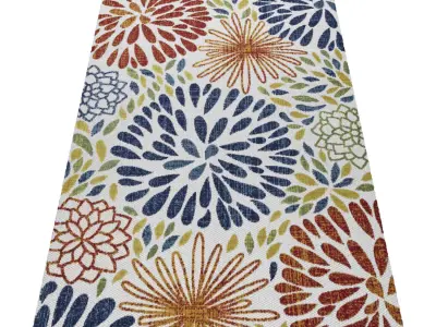 Rug Set 1380 3D model