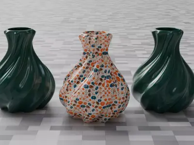  Flower Vase for home decoration 3D model