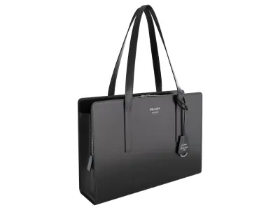 PRADA medium Carolyn tote bag Low-poly 3D model