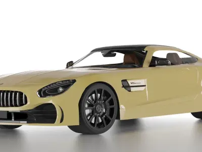 Mercedes Benz GTR AMG 3D model