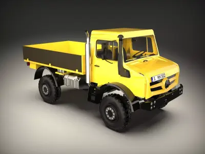 Mercedes-Benz U4000 Unimog 3D model