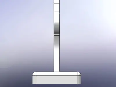 Printable Motorcycle Trophy 3D print model