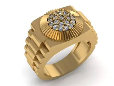 men ring  3D print model order