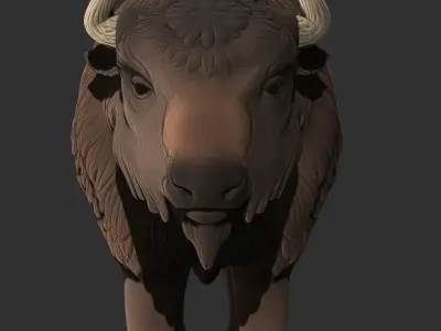 Bison 3D model