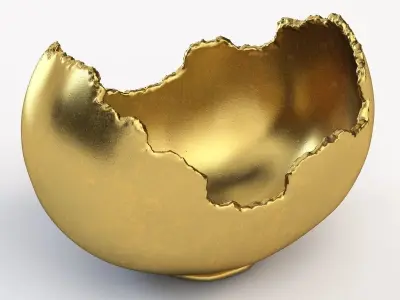 Burled Bowl 3D model