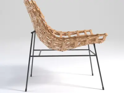  Jens Otten - ee08 chair 3D model