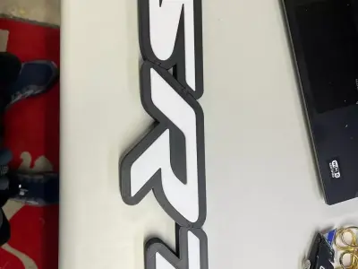 Dodge SRT Big Logo Two Version With Led 3D print model