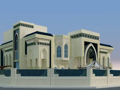 classic style Villa 3D model