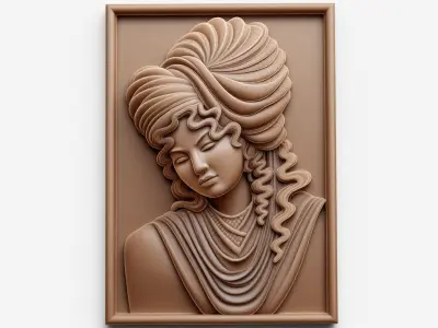 Persian-Inspired Grace 3D model