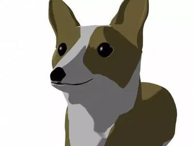 Welsh Corgi 3D model