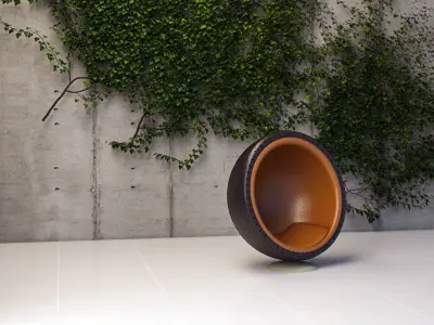 Luxury chair 3D model