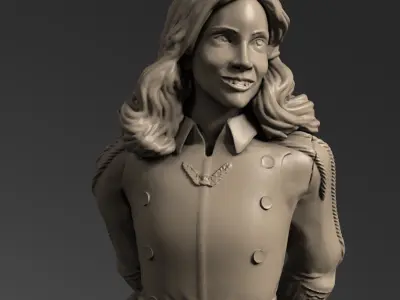 Mini Colonel Wilma Uniform - Buck Rogers in the 25th Century Free 3D print model