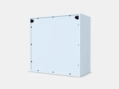 EKET Cabinet with 4 compartments 2 3D model