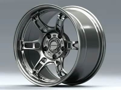 Crawford Design 6-Spokes 3D model