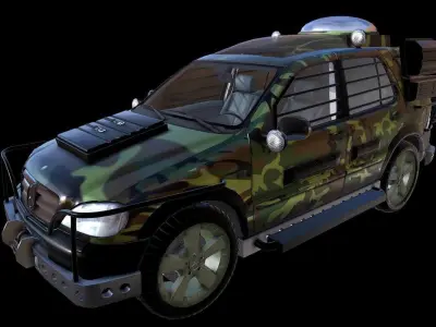 Mercedes Benz ML 430 JP The Lost World Version 3D model