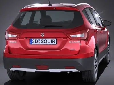 Suzuki SX4 S-Cross 2017 3D model