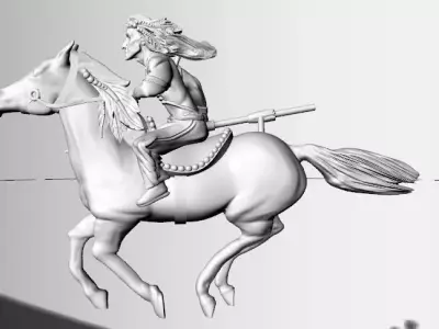 Redskins decoration 3D print model