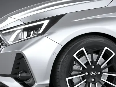 Hyundai i20 N-line 2021 3D model