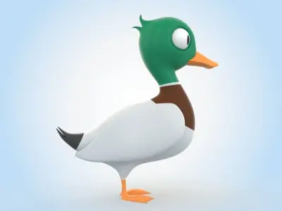 Mallard Duck 3D model