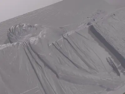 THE DEATH OF MARAT by JACQUES - LOUIS DAVID for 3D printing  3D print model